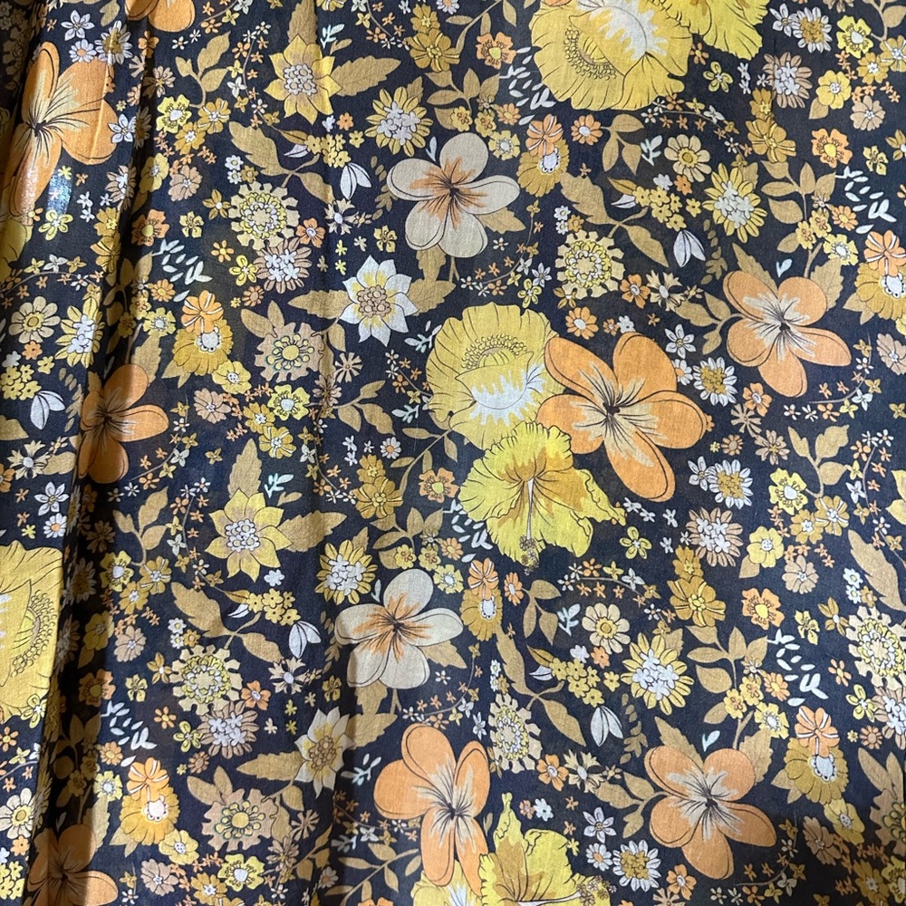 Spell Yellow and Black Kimono - Picture 7 of 8